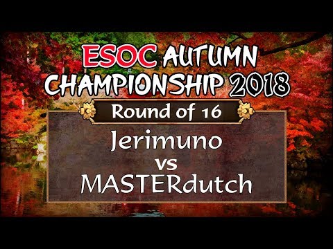 [AoE3] ESOC Autumn 2018 Second Chance — RO16: Jerimuno vs MASTERdutch
