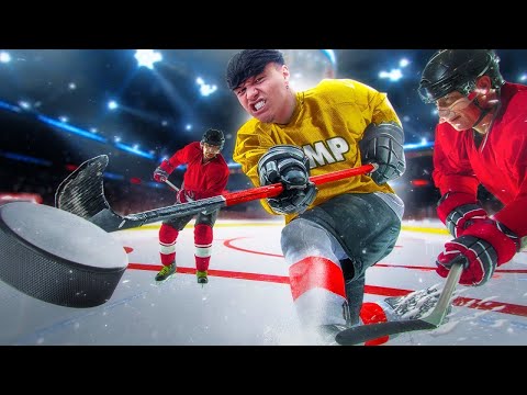 48h Pour Faire Un Match De HOCKEY Sans Expérience De Patinage 🏒