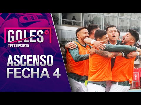 Todos los GOLES | Campeonato Ascenso Betsson 2023 - FECHA 4 ⚽