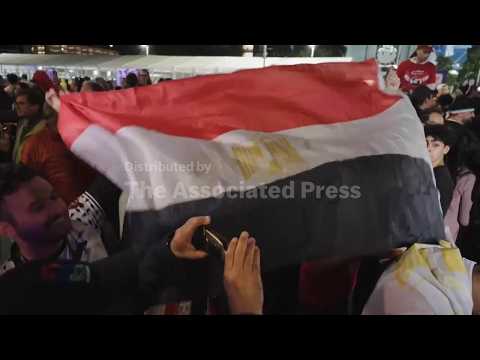 Fans celebrate as Egypt progresses to World Cup knockout rounds