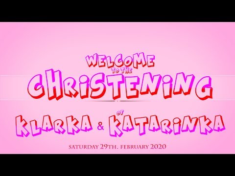 3. Krstiny klarky a katarinky