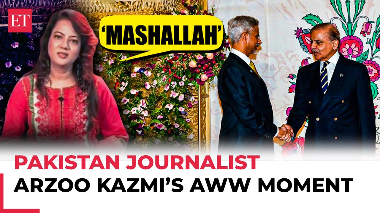 Pakistani journalist Arzoo Kazmi impressed by S Jaishankar, PM Sharif's handshake: ‘Mashallah’