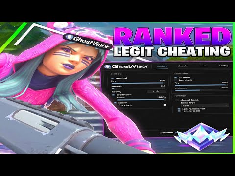 Legit CHEATING With The Best Fortnite CHEAT in Solo Ranked 🎯 (Insane Results)
