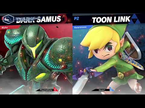 S@PS 91 Ultimate Singles - PsychoMyko(Dark Samus) vs Skink(Isabelle/Toon Link/Shulk) Losers Finals
