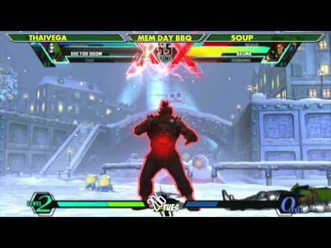 206 Tuesdays #7 - UMvC3 - Thaivega vs Soup