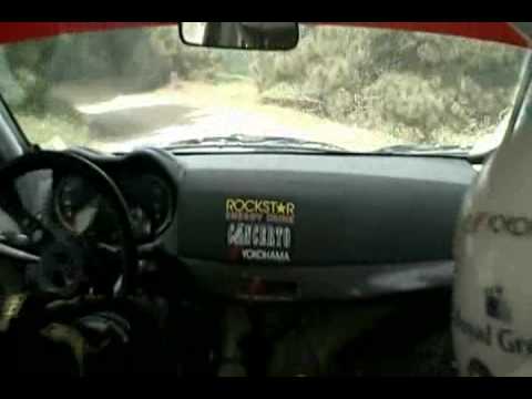 Antoine L'Estage & Co-Driver Nathalie Richard at Speed