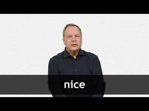 How to pronounce NICE in American English