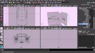Maya Tutorial: Setting up Reference Images