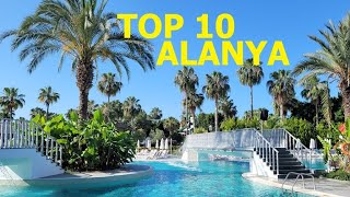 TOP 10 BEST 5 STAR HOTELS ALANYA AREA TURKEY 2025