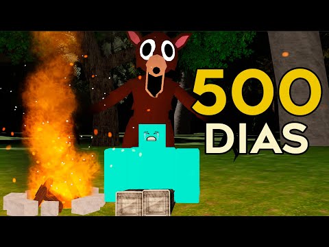 I Survived 500 Days in The Forest Game - ALL ACHIEVEMENTS #1