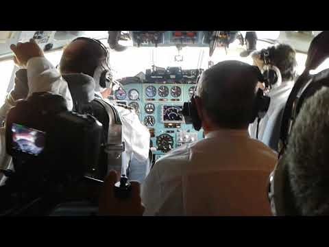 5  Last flight TU - 154M - OM-BYO - zabery z kokpitu