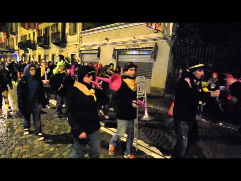 Pantera aranceri - marcia corteo storico - Carnevale Ivrea 2014