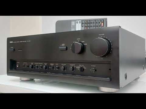 Усилитель стерео Yamaha Natural Sound Stereo Amplifier AX-1070 inside