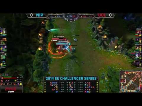 ♠ SEASON 4 ♠ || Ninjas in Pyjamas Alex Ich vs Unicorns of Love Game 1 EU Challenger Summer 2014