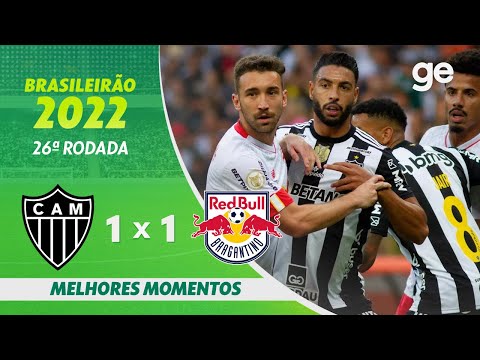 Gols e lances de Atlético Mineiro x Red Bull Bragantino