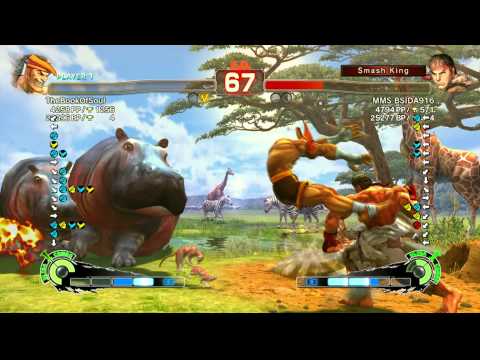 SSFIVAE~ Ryu (MMS BSIDA916) vs.  Adon (TheBookOfSoul) HD