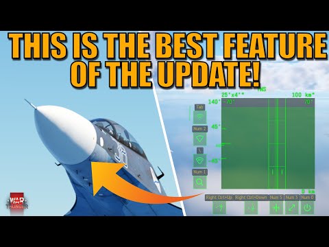 This NEW FEATURE is the BEST of the UPDATE! How to use the RADAR INTERFACE! - War Thunder DEV
