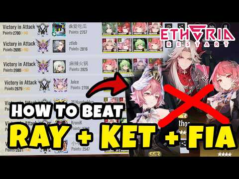 How to Beat Raymerry +Kethos + Fia Bruiser Teams in Etherena! | Etheria Restart