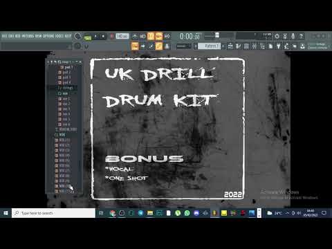 300+) FREE UK DRILL DRUM KIT + VOCALS + ONE SHOT PACK | 2022