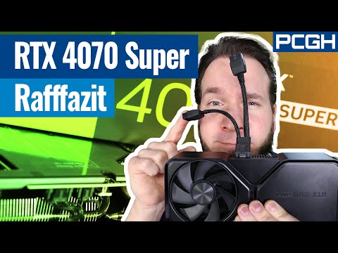 Geforce RTX 4070 Super im Test - rundum gelungener "Super-Auftakt"? | RTX 4070 Super vs. RX 7800 XT