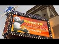 (2024) Kung Fu Panda Adventure 4K POV | Universal Studios Hollywood