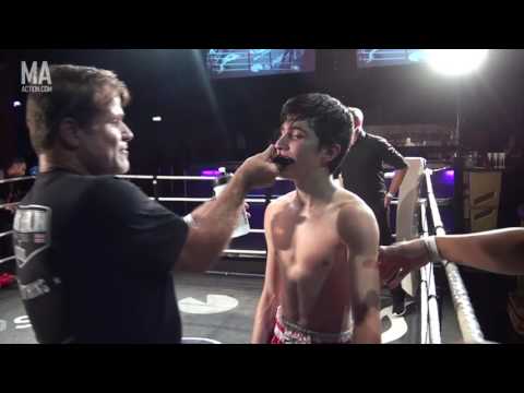 XFS III 23/6/16 fight 1 Victor Augusto Team Khan  V Jack Nunn FSC