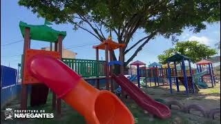 Prefeitura inicia instalação de parques infantis nas escolas do município