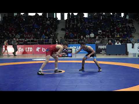 1/8 final FS - 55 kg: Əmrah Şəfiyev (AZE) - Fəqan Mirzəyev (AZE)