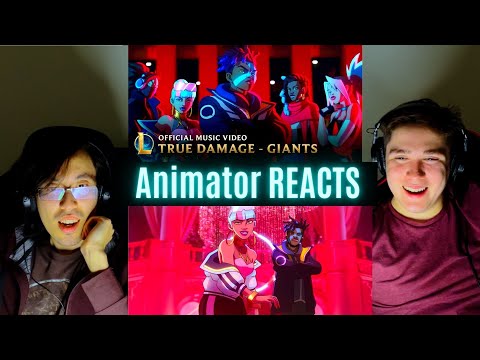 *True Damage - GIANTS | League of Legends Cinematic* First Time REACTION (ft. Becky G, SOYEON,)*