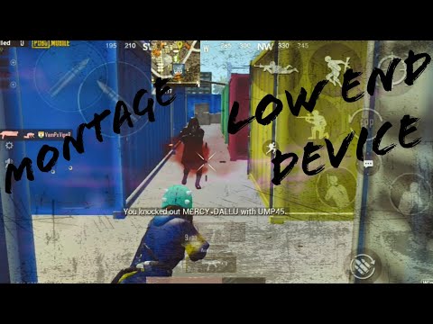 How a low End Device Player Grinds In Classic|PUBG mobile montage|❤❤✌