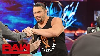 Roman Reigns returns to WWE: Raw Feb 25 2019