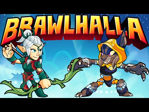 Playing against Zeloxory and noeL {Brawlhalla}