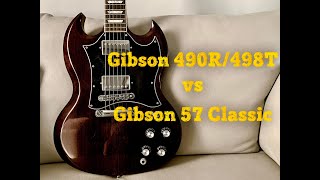 Video thumbnail for Gibson 490R/498T vs Gibson 57 Classic by axedoc2010