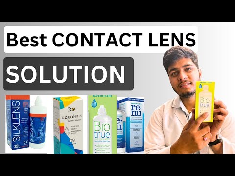 Contact lens best SOLUTION | HOW to choose Best CONTACT LENS sOlution