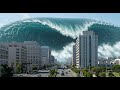 Mega Tsunami Unleashes Unstoppable Destruction AI Disaster Simulation