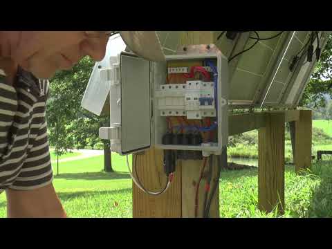 Solar Combiner Box Install