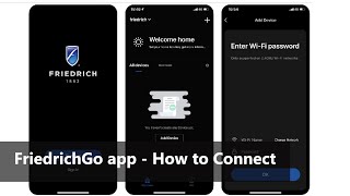 FriedrichGo app - How to Connect