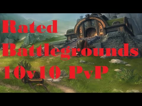 Rated Battlegrounds 10v10 Fury Warrior  PvP - WoW Dragonflight 10.0.5