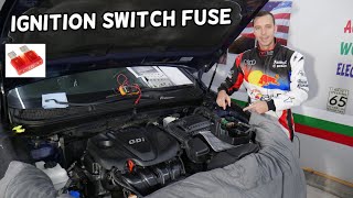 KIA OPTIMA IGNITION SWITCH FUSE LOCATION REPLACEMENT