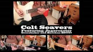 Colt Seavers Hawtie Jagercaster MJT Guitar+Bacchus BST57+Greco Rickenbaker