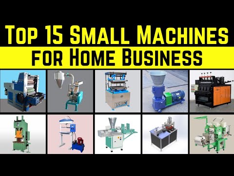 Top 15 High-Demand Small Machines for Home Business in 2026