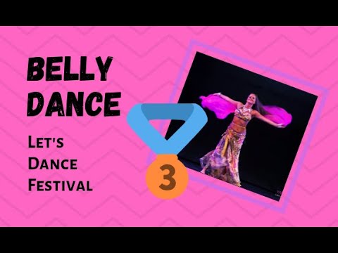 Maja Magdans | 3rd place winner at Let's Dance Festival | belly dance | oriental dance | competition