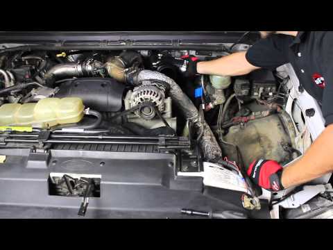 aFe POWER Momentum HD 1999.5-2003 Ford Powerstroke 7.3L Intake System Installation