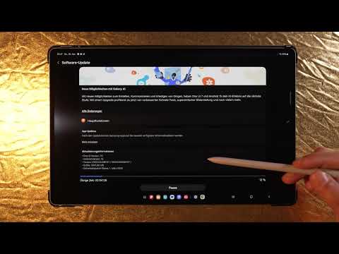 🔴 Samsung Galaxy Tab S10 ULTRA 👉 Systemupdate von Android 14 OneUI 6 1 1  auf Android 15 OneUI 7 ✅