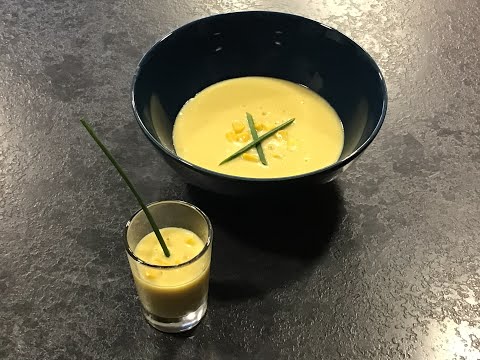 velouté ou soupe de maïs 🌽/Cream soup or corn soup 🌽