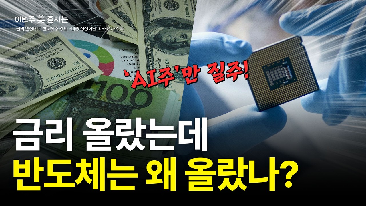  금리 인상에도 AI·반도체는 올랐다… 이번 주 미국증시 뒤흔들 변수는?[이번주 美 증시는]