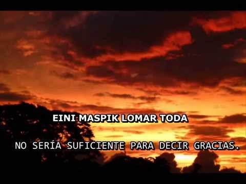 HAIM ISRAEL, YITGADAL VE YITKADASH, SUBTITULOS HEBREO FONETICA ESPAÑOL