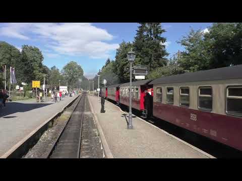 Mitfahrt bei den Harzer Schmalspurbahnen [1] von Wernigerode auf den Brocken