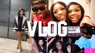 VLOG: Spend The Weekend With me | Rain and Naomis Birthday, Christmas Party, Working on Clients