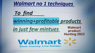 Walmart product Hunting techniques |  Find winning products in just few minutes | Wholesale Dropship